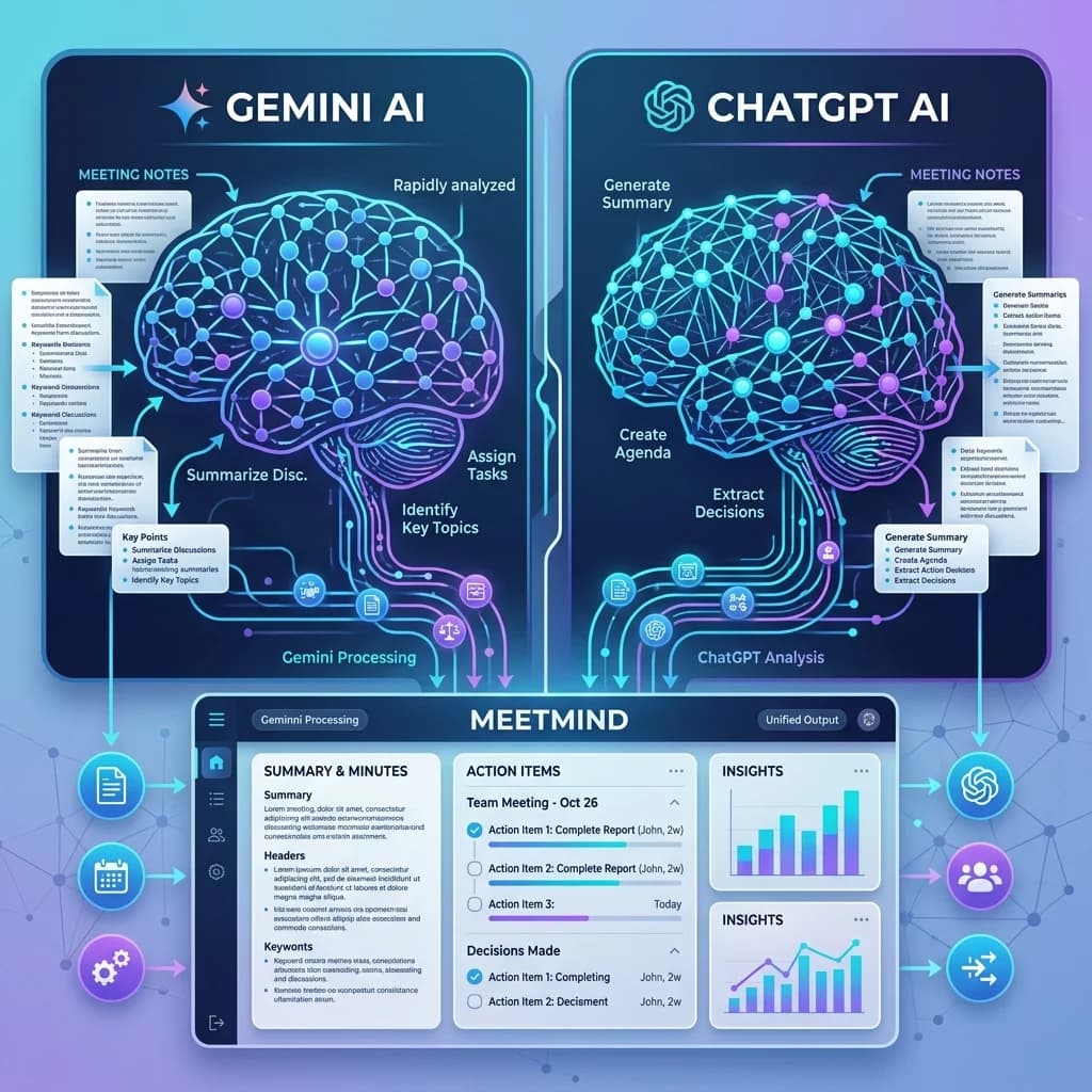 Gemini vs ChatGPT for [meeting notes](/blog/how-to-write-better-meeting-minutes): Which LLM is Better? (2026)