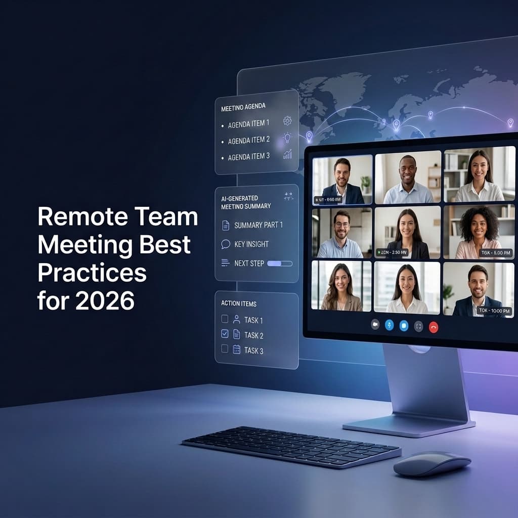 Remote Team Meeting Best Practices for 2026