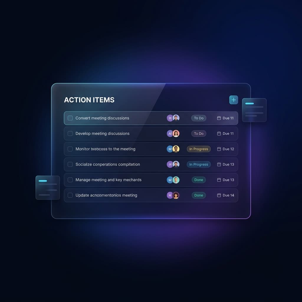 The Complete Guide to Meeting Action Item Extraction: Prompts, Architecture & Automation